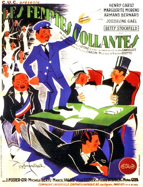 Смотреть фильм Les femmes collantes (1938) онлайн в хорошем качестве SATRip