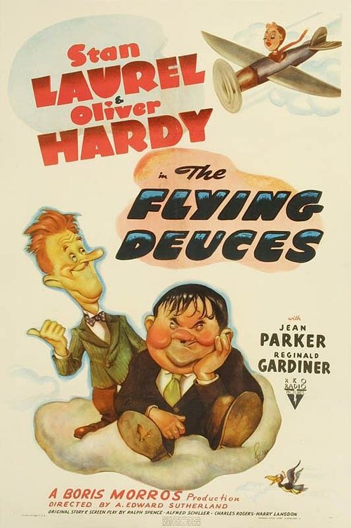 Смотреть фильм Летающая парочка / The Flying Deuces (1939) онлайн в хорошем качестве SATRip