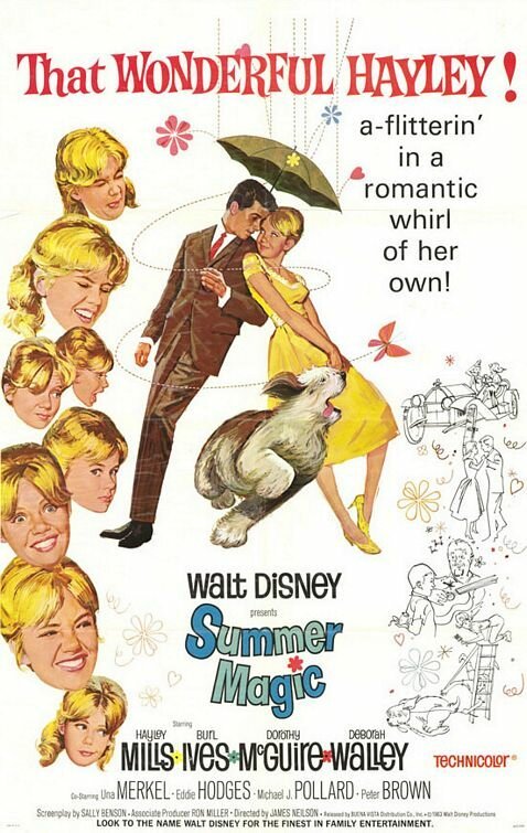 Смотреть фильм Летняя магия / Summer Magic (1963) онлайн в хорошем качестве SATRip