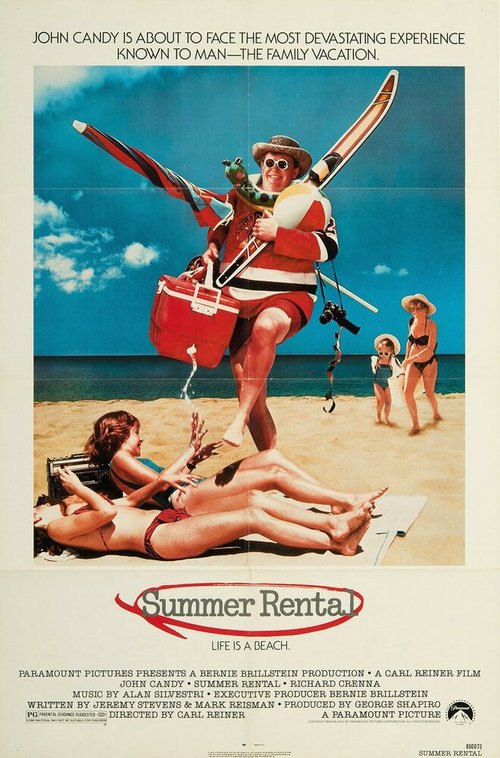 Смотреть фильм Лето напрокат / Summer Rental (1985) онлайн в хорошем качестве SATRip