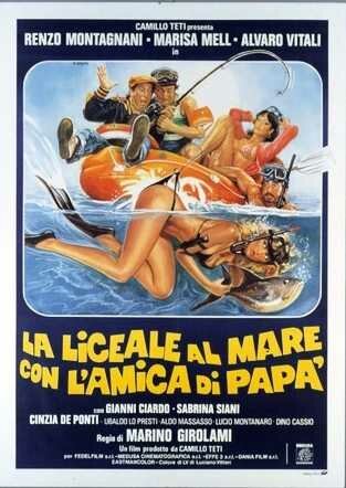 Смотреть фильм Лицеистка на море с папиной подругой / La liceale al mare con l'amica di papà (1980) онлайн в хорошем качестве SATRip