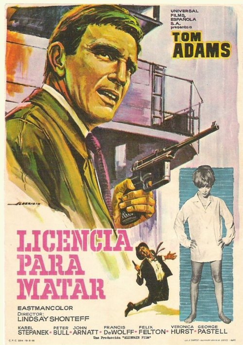 Смотреть фильм Licensed to Kill (1965) онлайн в хорошем качестве SATRip