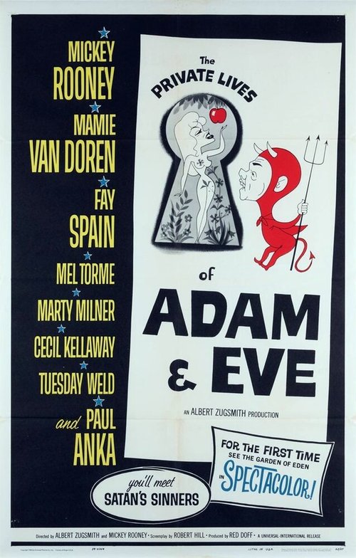 Смотреть фильм Личная жизнь Адама и Евы / The Private Lives of Adam and Eve (1960) онлайн в хорошем качестве SATRip