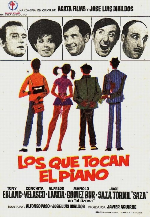 Смотреть фильм Los que tocan el piano (1968) онлайн в хорошем качестве SATRip
