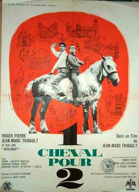 Смотреть фильм Лошадь на двоих / Un cheval pour deux (1962) онлайн в хорошем качестве SATRip