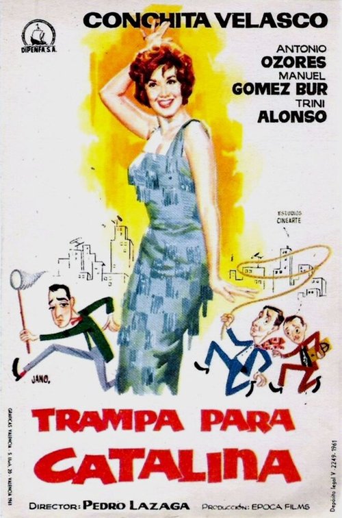 Смотреть фильм Ловушка для Каталины / Trampa para Catalina (1963) онлайн в хорошем качестве SATRip