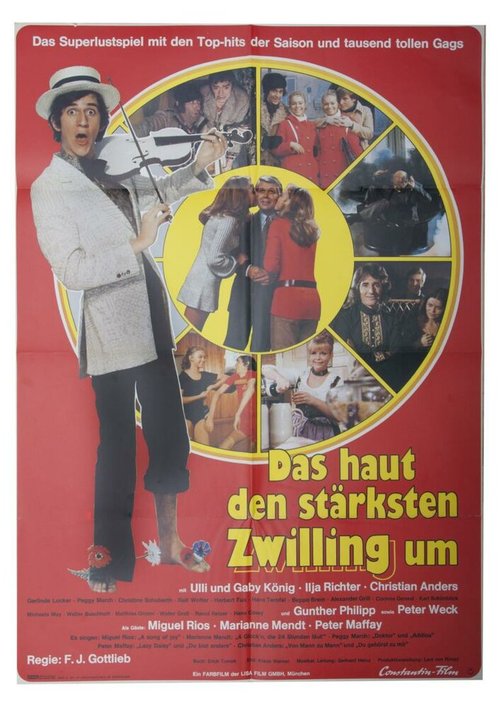 Смотреть фильм Ловушка для родителей / Das haut den stärksten Zwilling um (1971) онлайн в хорошем качестве SATRip