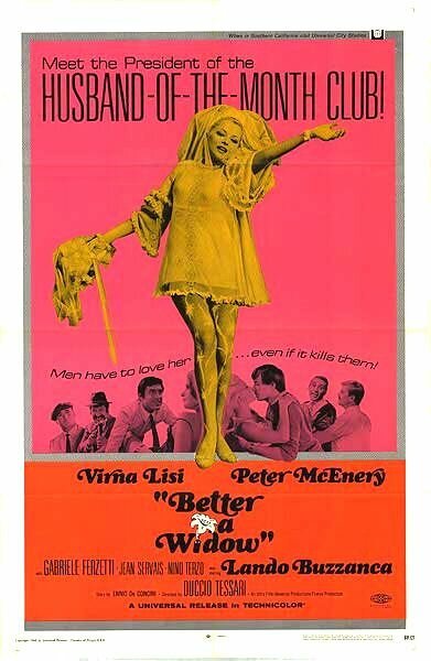 Смотреть фильм Лучше вдова / Meglio vedova (1968) онлайн в хорошем качестве SATRip