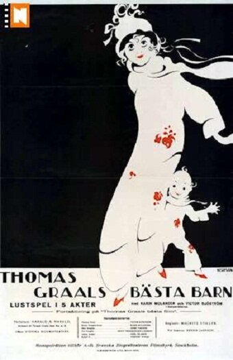 Смотреть фильм Лучший фильм Томаса Гроля / Thomas Graals bästa film (1917) онлайн в хорошем качестве SATRip