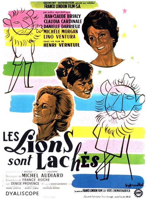 Смотреть фильм Львы на свободе / Les lions sont lâchés (1961) онлайн в хорошем качестве SATRip