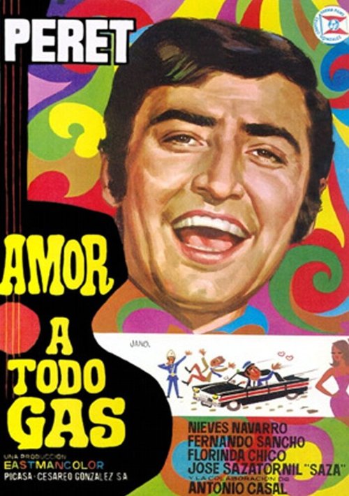 Смотреть фильм Любовь в каждой машине / Amor a todo gas (1969) онлайн в хорошем качестве SATRip