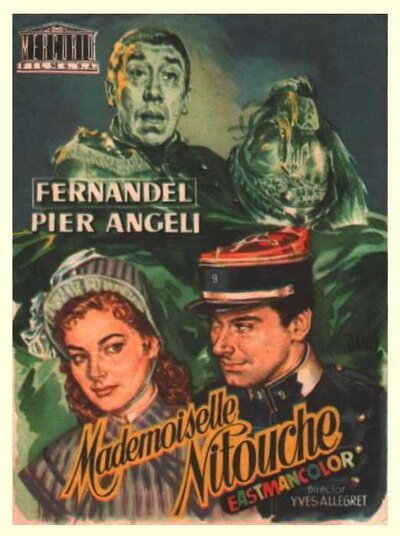 Смотреть фильм Мадемуазель Нитуш / Mam'zelle Nitouche (1954) онлайн в хорошем качестве SATRip