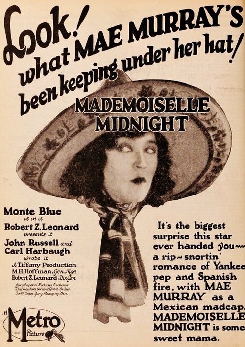 Смотреть фильм Мадемуазель Полночь / Mademoiselle Midnight (1924) онлайн в хорошем качестве SATRip
