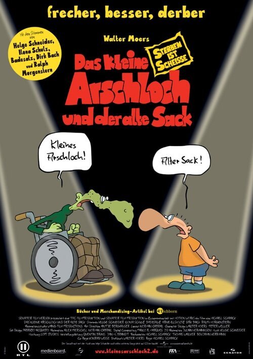 Смотреть фильм Маленький Ублюдок и Старпер / Das kleine Arschloch und der alte Sack - Sterben ist Scheiße (2006) онлайн 
