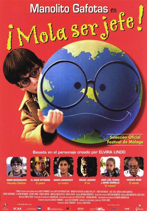 Смотреть фильм Манолито хочет стать боссом! / Manolito Gafotas en ¡Mola ser jefe! (2001) онлайн в хорошем качестве HDRip