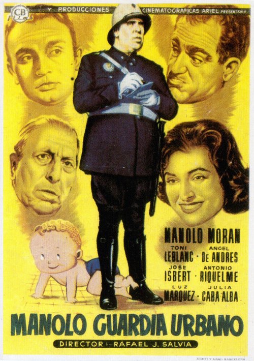 Смотреть фильм Manolo guardia urbano (1956) онлайн в хорошем качестве SATRip