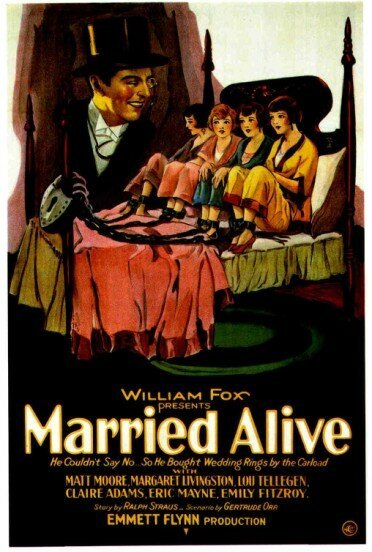 Смотреть фильм Married Alive (1927) онлайн в хорошем качестве SATRip