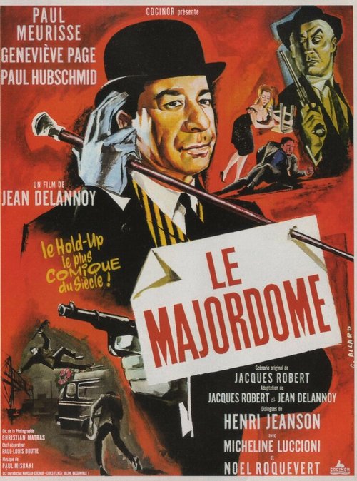 Смотреть фильм Мажордом / Le majordome (1965) онлайн в хорошем качестве SATRip