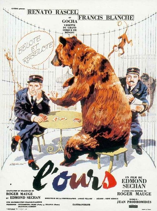 Смотреть фильм Медведь / L'ours (1960) онлайн в хорошем качестве SATRip