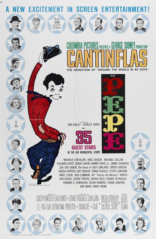 Смотреть фильм Мексиканец в Голливуде / Pepe (1960) онлайн в хорошем качестве SATRip