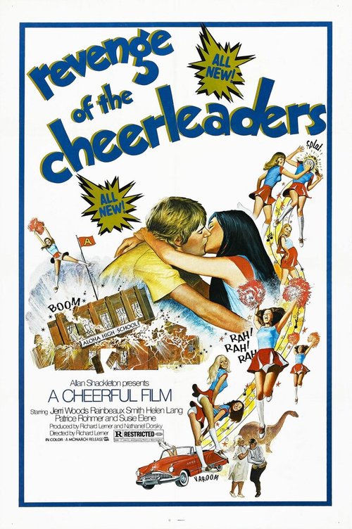 Смотреть фильм Месть девочек из группы поддержки / Revenge of the Cheerleaders (1976) онлайн в хорошем качестве SATRip