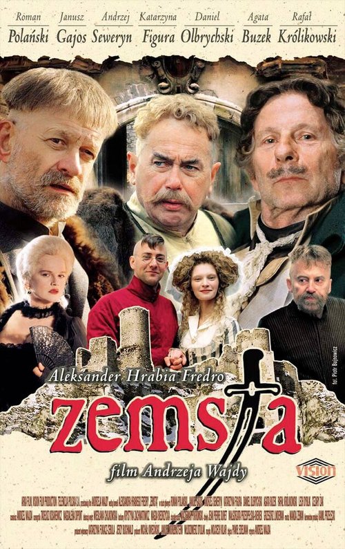 Смотреть фильм Месть / Zemsta (2002) онлайн в хорошем качестве HDRip