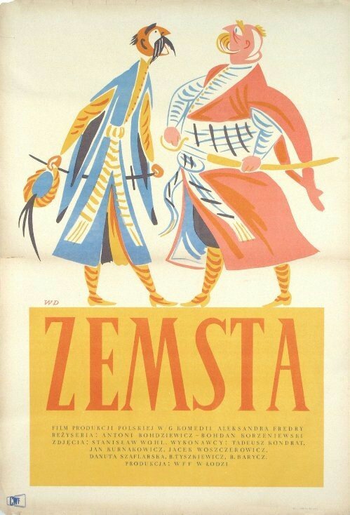Смотреть фильм Месть / Zemsta (1957) онлайн в хорошем качестве SATRip