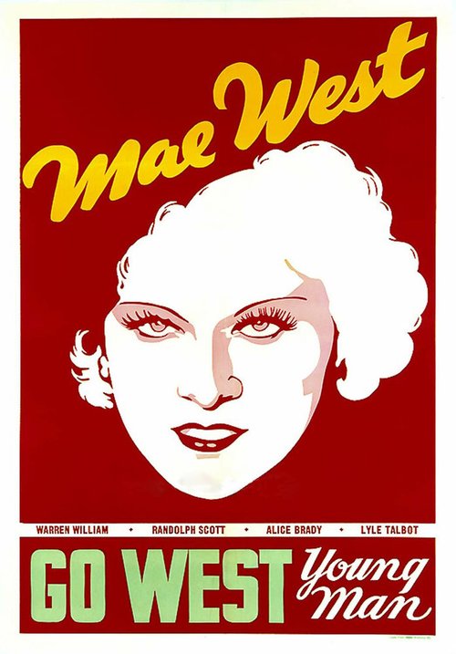 Смотреть фильм Мэй Уэст навсегда / Go West Young Man (1936) онлайн в хорошем качестве SATRip