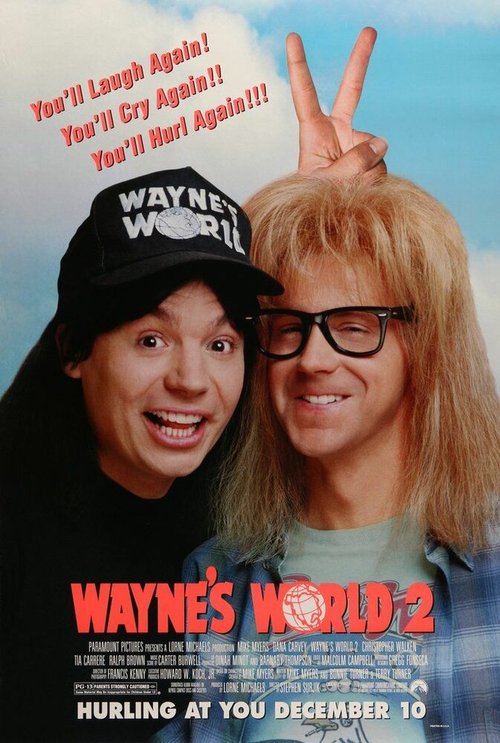 Смотреть фильм Мир Уэйна 2 / Wayne's World 2 (1993) онлайн в хорошем качестве HDRip