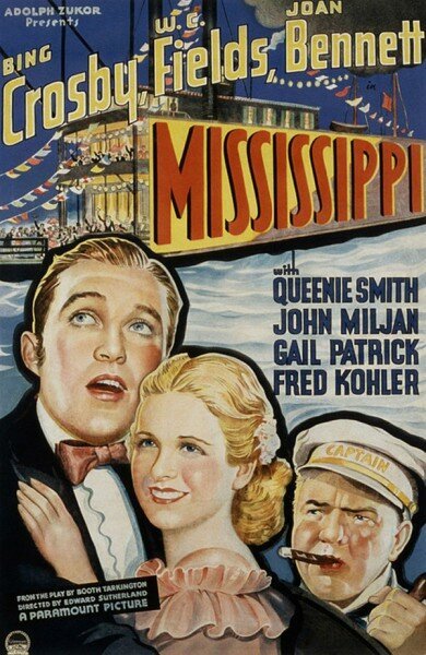 Смотреть фильм Миссисипи / Mississippi (1935) онлайн в хорошем качестве SATRip