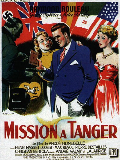 Смотреть фильм Миссия в Танжере / Mission à Tanger (1949) онлайн в хорошем качестве SATRip