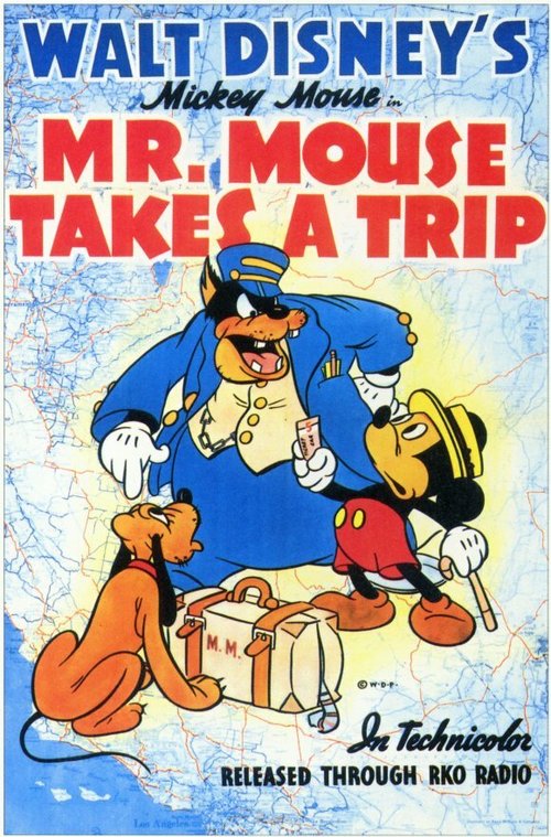 Смотреть фильм Мистер Маус путешествует / Mr. Mouse Takes a Trip (1940) онлайн 