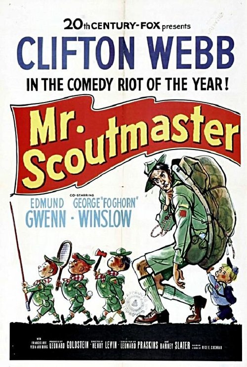 Смотреть фильм Мистер Скаутмастер / Mister Scoutmaster (1953) онлайн в хорошем качестве SATRip