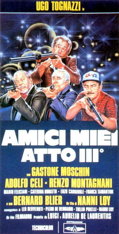 Смотреть фильм Мои друзья, часть 3 / Amici miei - Atto III° (1985) онлайн в хорошем качестве SATRip