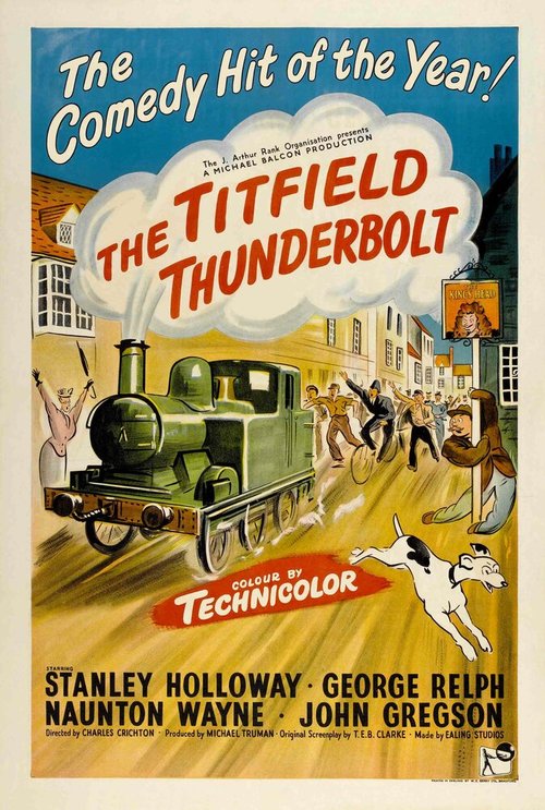 Смотреть фильм Молния Титфильда / The Titfield Thunderbolt (1953) онлайн в хорошем качестве SATRip