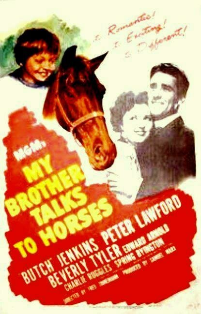 Смотреть фильм Мой брат разговаривает с лошадьми / My Brother Talks to Horses (1947) онлайн в хорошем качестве SATRip