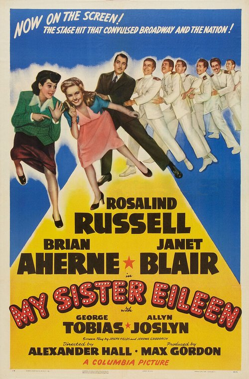 Смотреть фильм Моя сестра Эйлин / My Sister Eileen (1942) онлайн в хорошем качестве SATRip