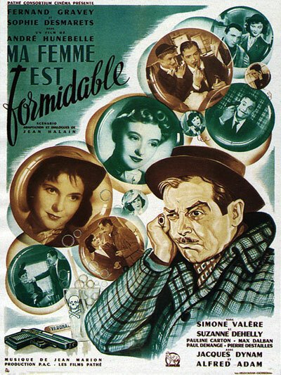 Смотреть фильм Моя жена великолепна / Ma femme est formidable (1951) онлайн в хорошем качестве SATRip