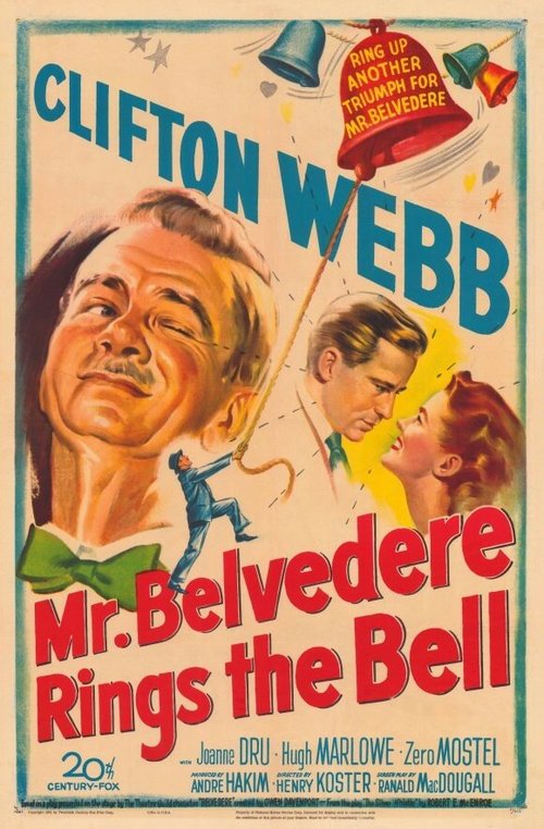 Смотреть фильм Mr. Belvedere Rings the Bell (1951) онлайн в хорошем качестве SATRip