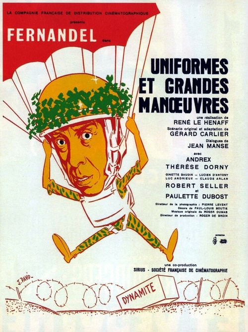 Смотреть фильм Мундиры и большие маневры / Uniformes et grandes manoeuvres (1950) онлайн в хорошем качестве SATRip