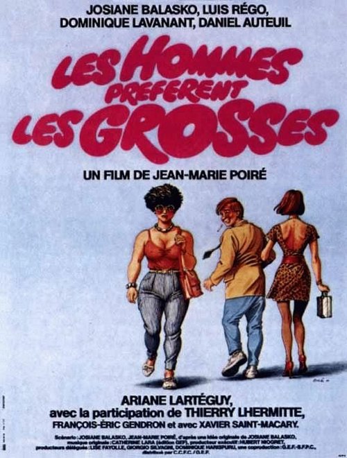 Смотреть фильм Мужчины  предпочитают  толстушек / Les hommes préfèrent les grosses (1981) онлайн в хорошем качестве SATRip