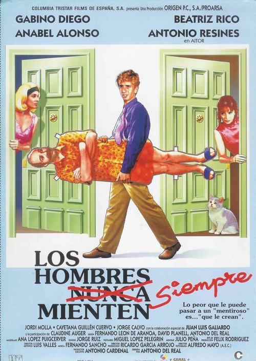 Смотреть фильм Мужчины всегда думают об этом / Los hombres siempre mienten (1995) онлайн в хорошем качестве HDRip