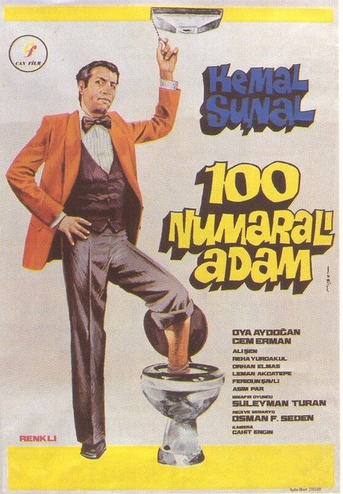 Смотреть фильм Мужик под номером 100 / Yüz numarali adam (1978) онлайн в хорошем качестве SATRip
