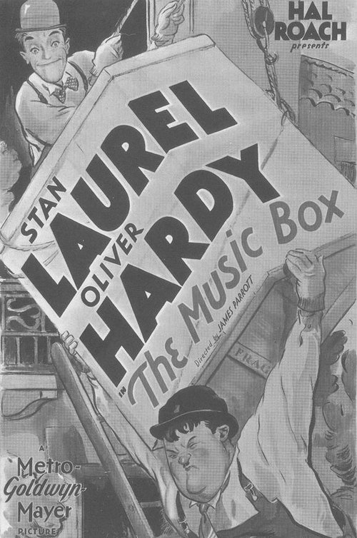 Смотреть фильм Музыкальная шкатулка / The Music Box (1932) онлайн в хорошем качестве SATRip