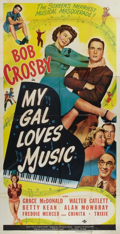 Смотреть фильм My Gal Loves Music (1944) онлайн в хорошем качестве SATRip