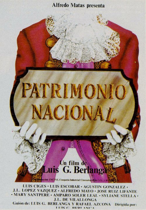 Смотреть фильм Национальное достояние / Patrimonio nacional (1981) онлайн в хорошем качестве SATRip