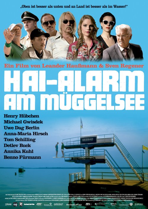 Смотреть фильм Нападение акул на озере Мюггельзе / Hai-Alarm am Müggelsee (2013) онлайн в хорошем качестве HDRip