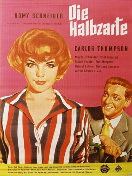 Смотреть фильм Наполовину нежная / Die Halbzarte (1959) онлайн в хорошем качестве SATRip