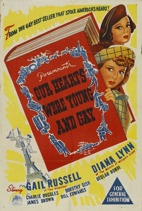Смотреть фильм Наши сердца были молоды и веселы / Our Hearts Were Young and Gay (1944) онлайн в хорошем качестве SATRip