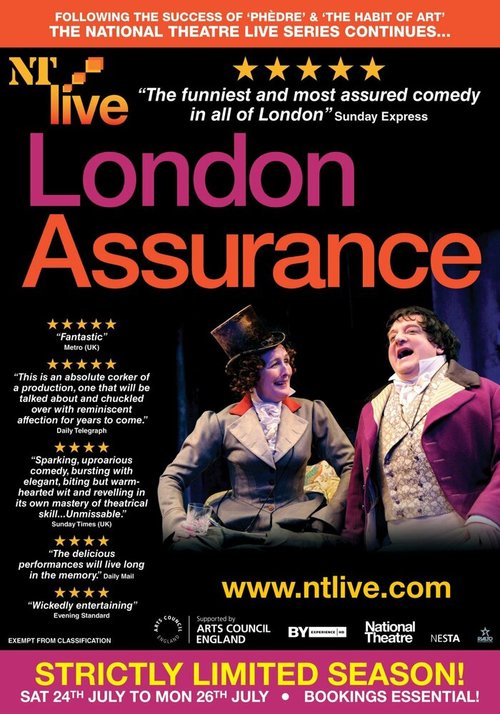 Смотреть фильм National Theatre Live: London Assurance (2010) онлайн в хорошем качестве HDRip